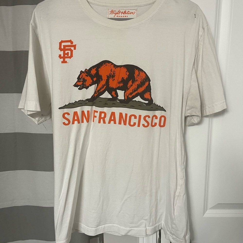 White San Francisco Graphic T-Shirt